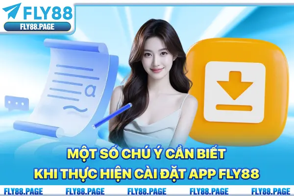 Một số chú ý cần biết khi thực hiện cài đặt app Fly88