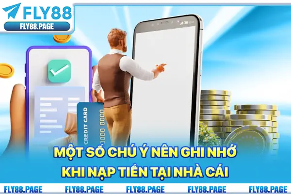Một số chú ý nên ghi nhớ khi nạp tiền tại nhà cái Một số chú ý nên ghi nhớ khi nạp tiền tại nhà cái