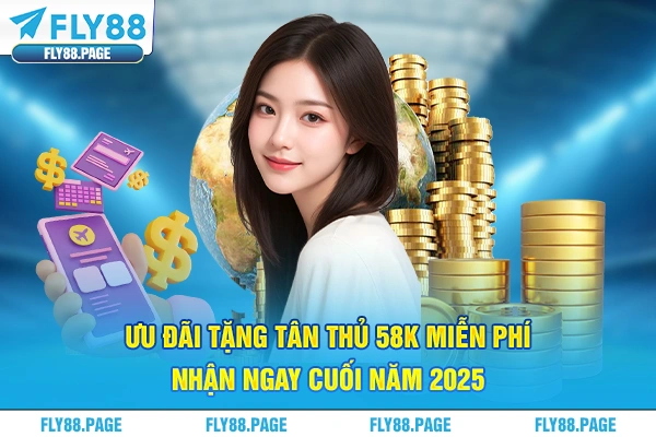 Ưu Đãi Tặng Tân Thủ 58k Miễn Phí Nhận Ngay Cuối Năm 2025